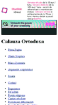 Mobile Screenshot of calauza-ortodoxa.trei.ro